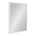 Rectangle Mirror White 18x24 1