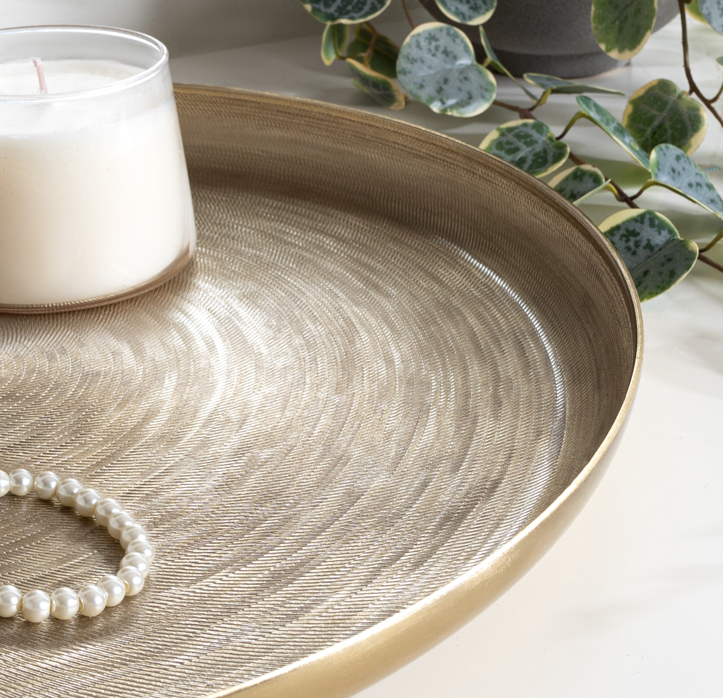 Stovring Round Metal Tray