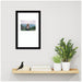 Wall Frame Svelte Noir Black 10x16 matted to 5x7 5