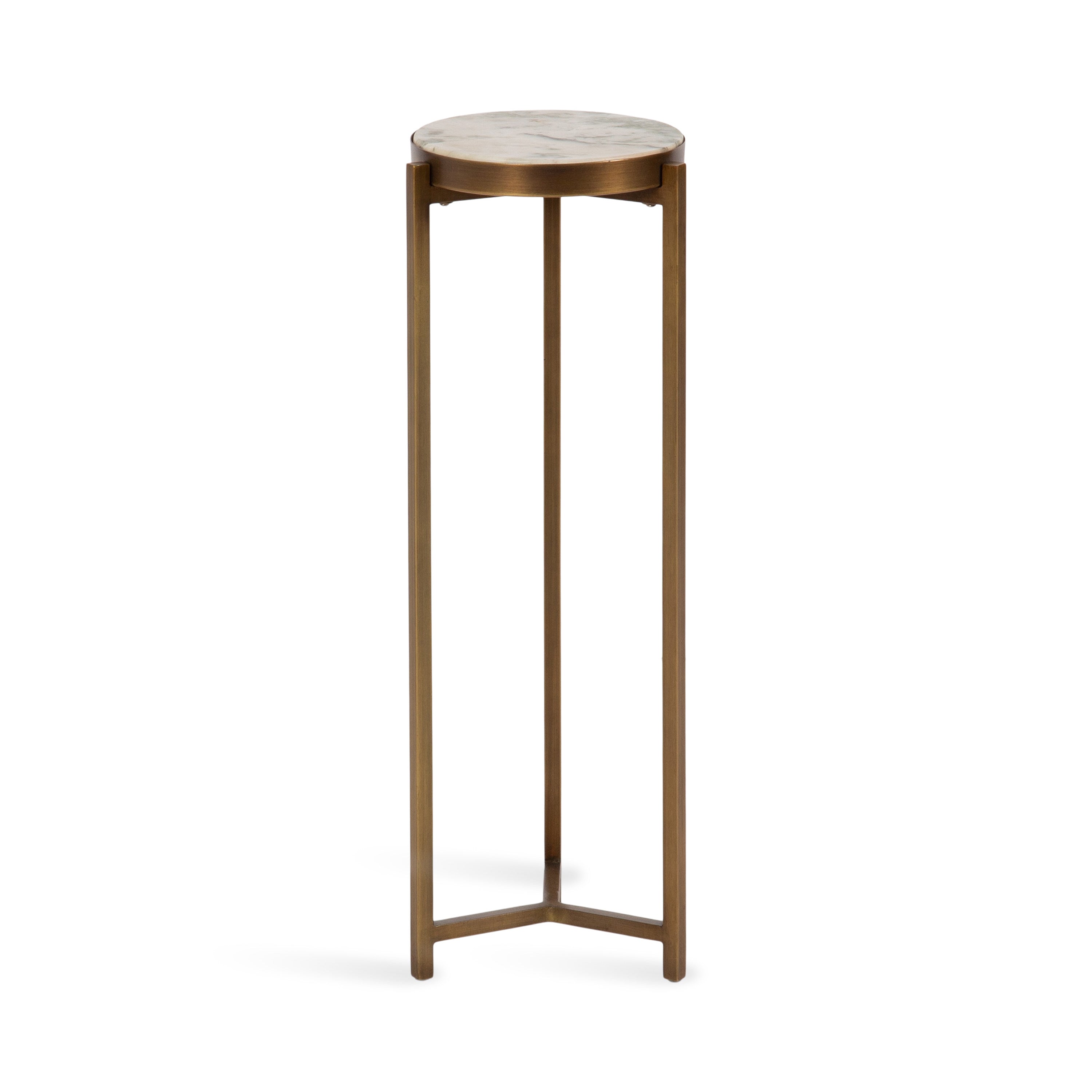Drink Table Green Gold 9x9x23 1