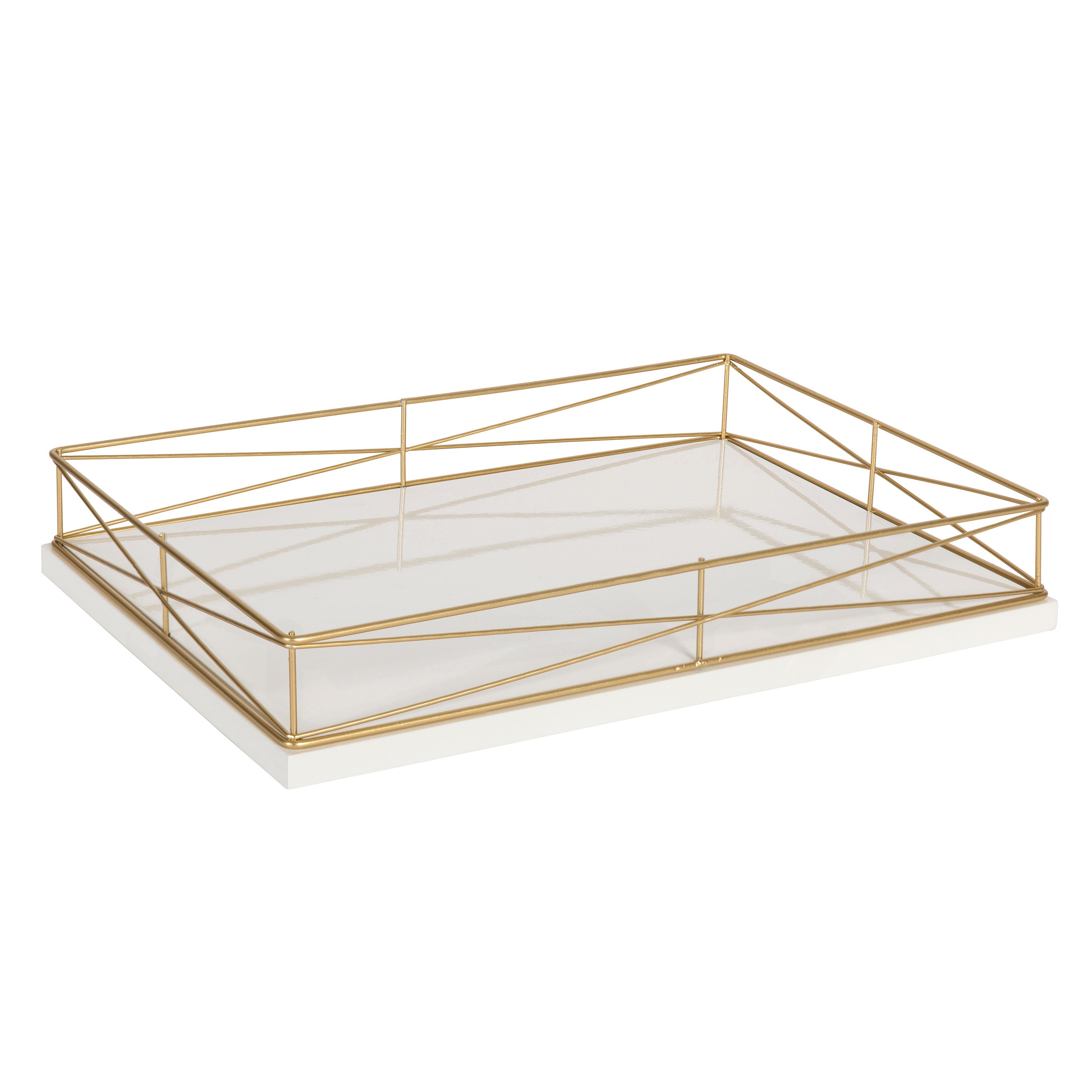 Single Tray White Gold 12x17 1