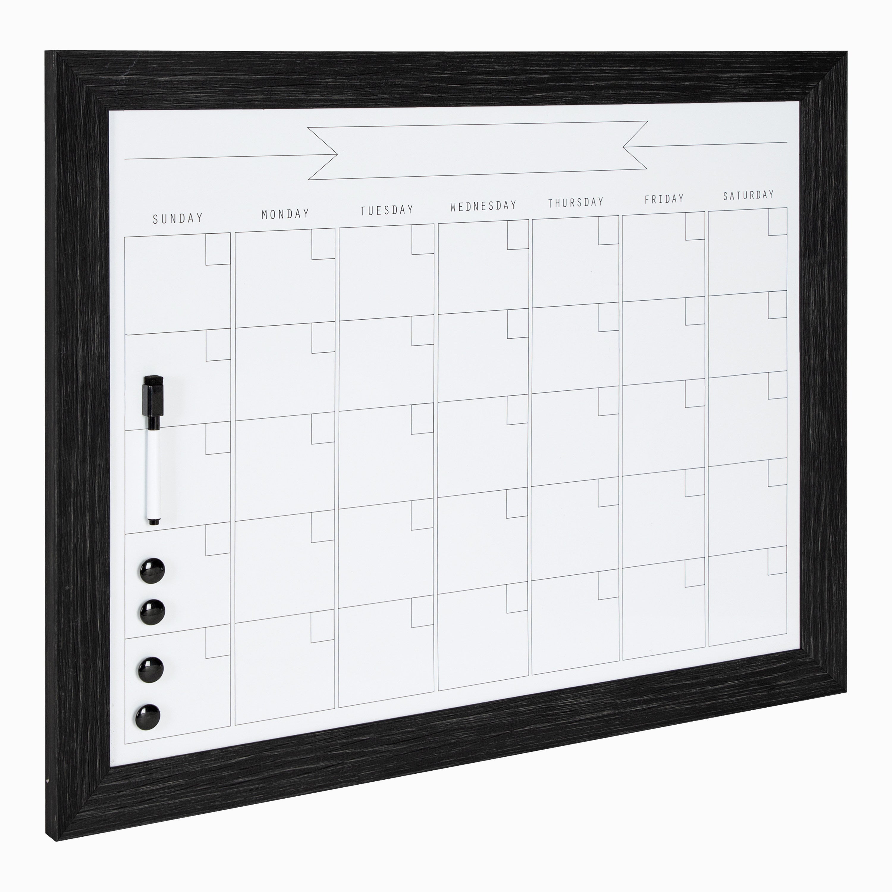 Monthly Calendars Black 23x29 1