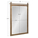 Rectangle Mirror Gold 22x33 5