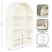 Accent Shelf White 18x6x26 2