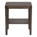 Side Table Gray 22x14x26 3