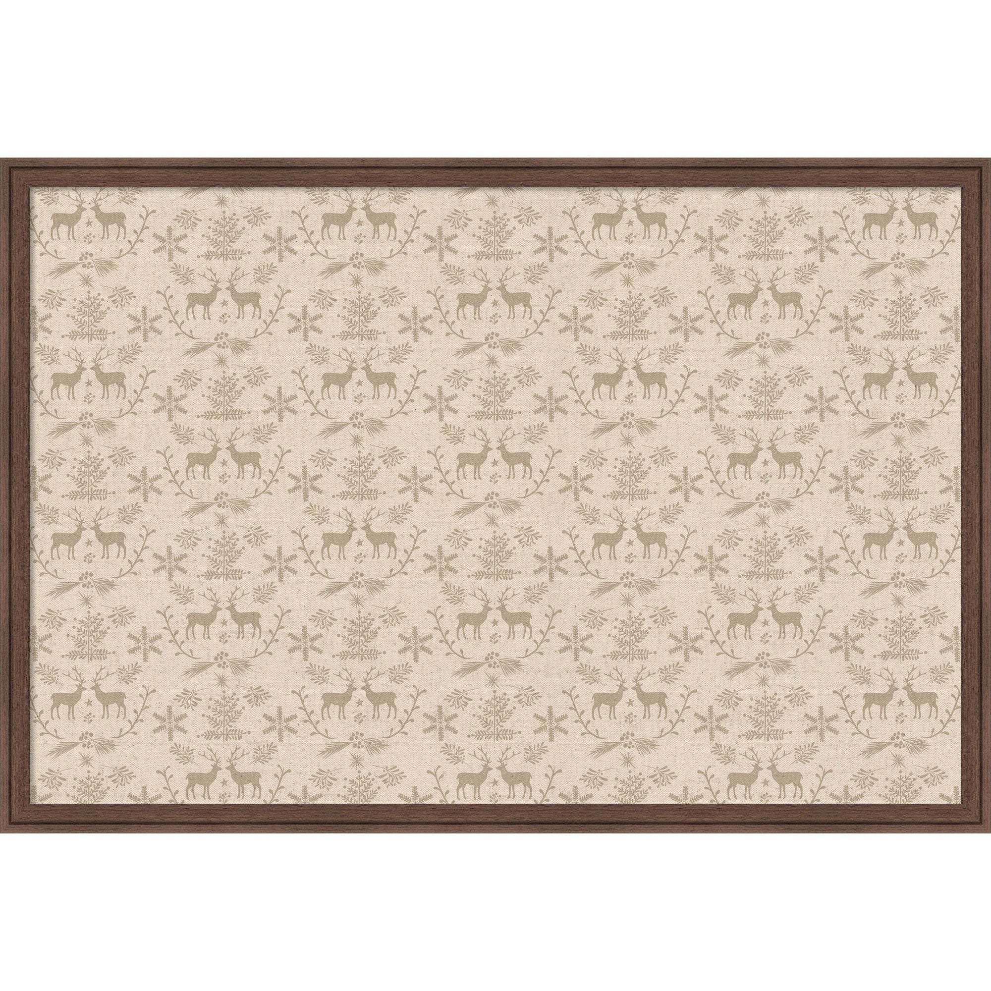 Magnetic Canvas 38x26 Florence Medium Brown 1