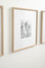 Wall Frame Natural 16x20 matted to 8x10 8