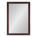 Rectangle Mirror Cherry 28x40 2