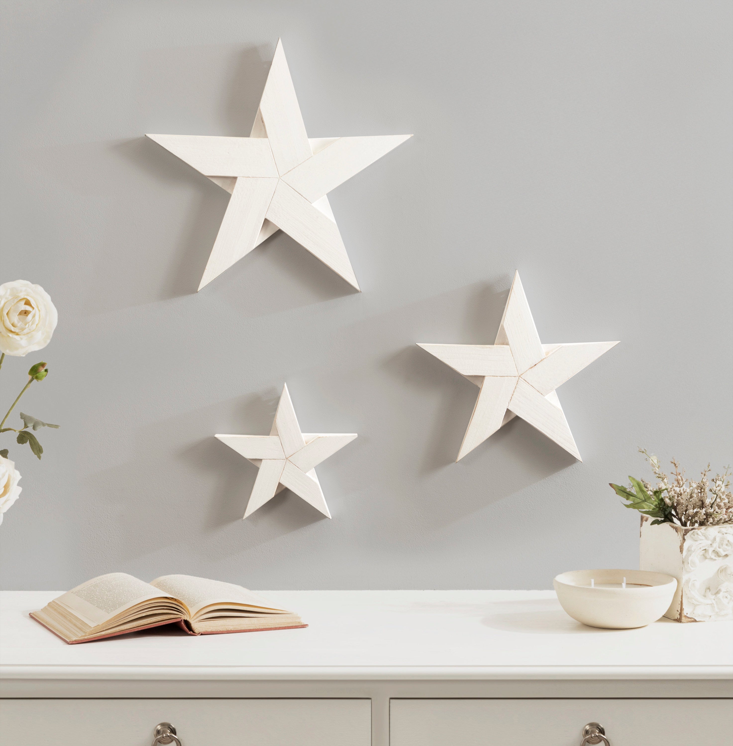 Plaque White 3 piece 6