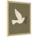 Mounted Canvas Castellan Distressed White 13x16 1