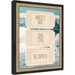 Mounted Canvas Castellan Black 13x16 1