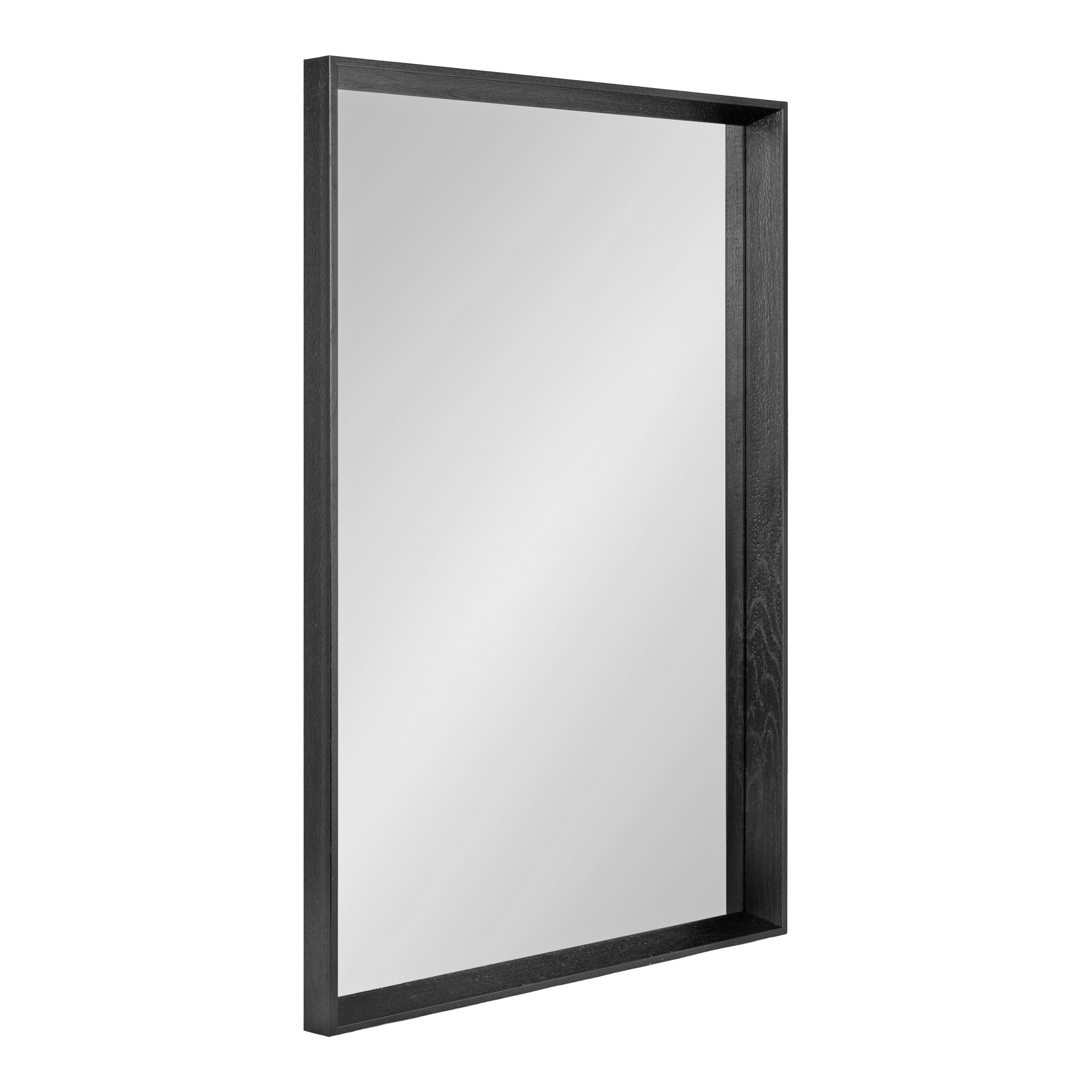 Rectangle Mirror Black 24x36 1