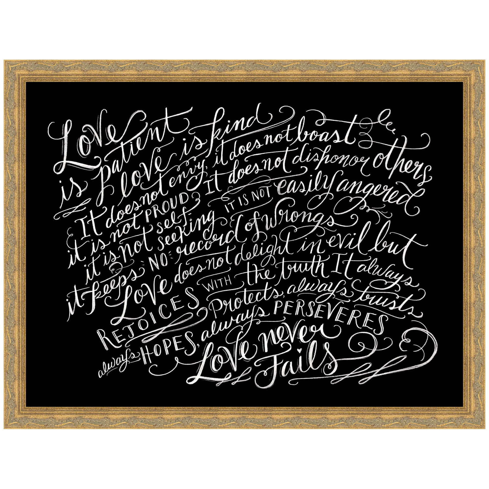 Mounted Canvas 22x17 Mila Dark Gold 1