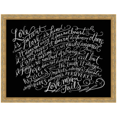 Mounted Canvas 22x17 Mila Dark Gold 1