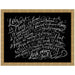 Mounted Canvas 22x17 Mila Dark Gold 1