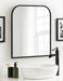 Arch Mirror Black 28x30 7