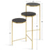 Plant Stand Black Gold 10x10x30 4