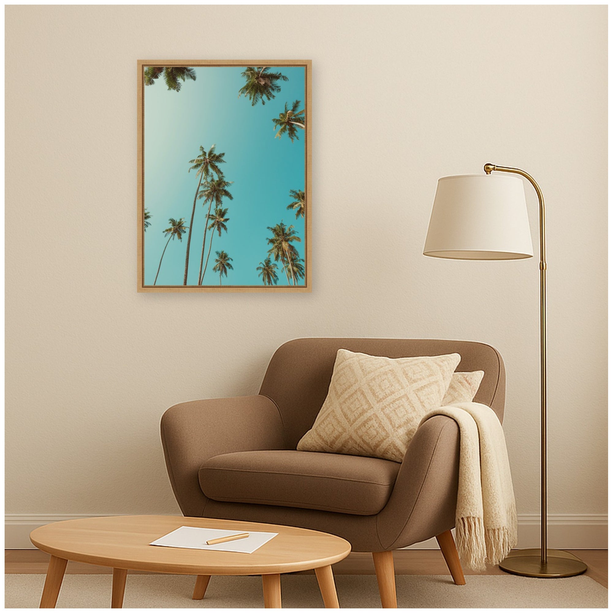 Framed Canvas 18x24 Sylvie Natural 7