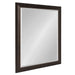 Rectangle Mirror Bronze 26x32 2