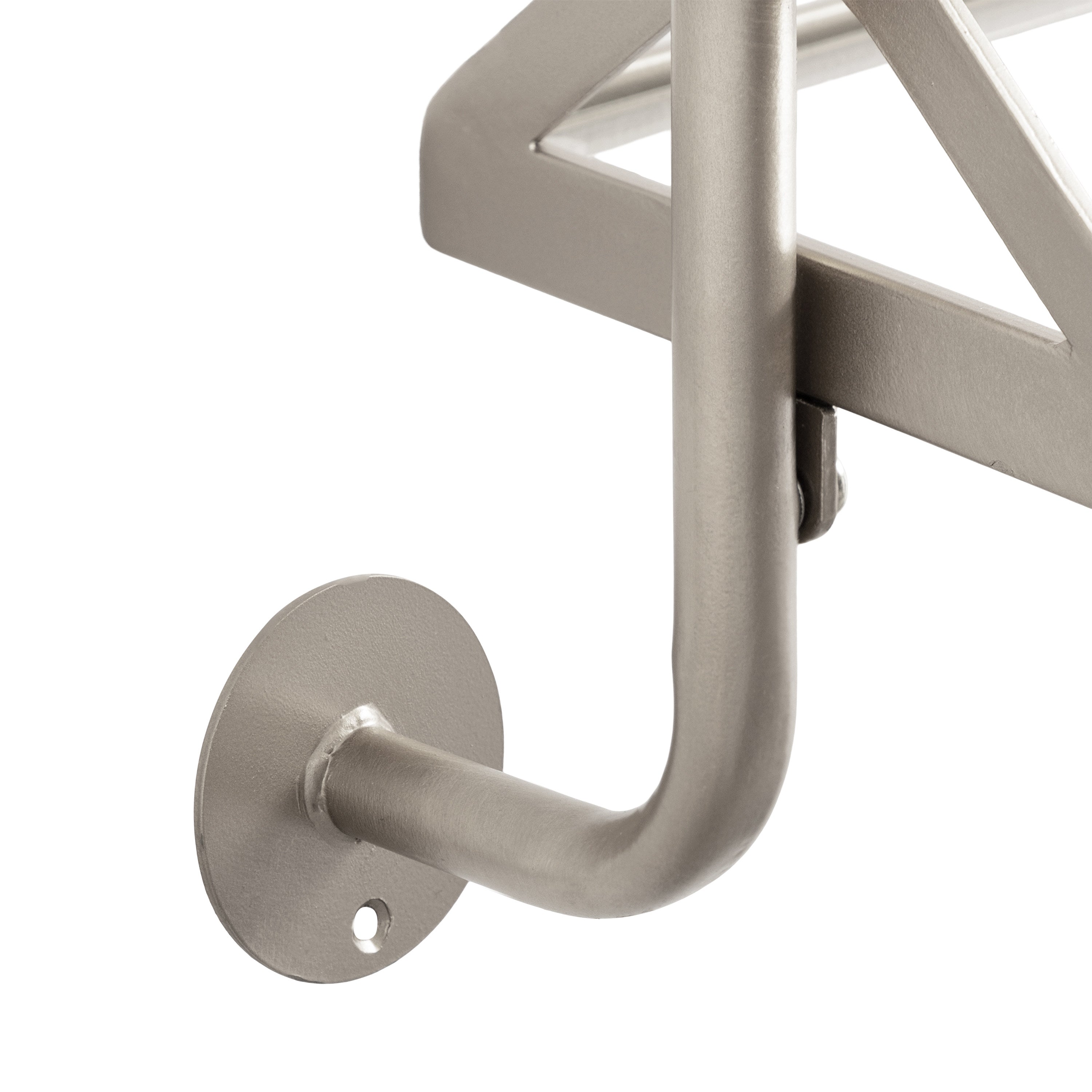 Accent Shelf Silver 18x6x30 4