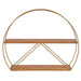 Accent Shelf 26x21 Brown Gold 3