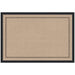 Pinboard Bethany Black 38x26 1