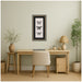 Framed Art 14x26 Green Matted to 8x20 Castellan Black 6
