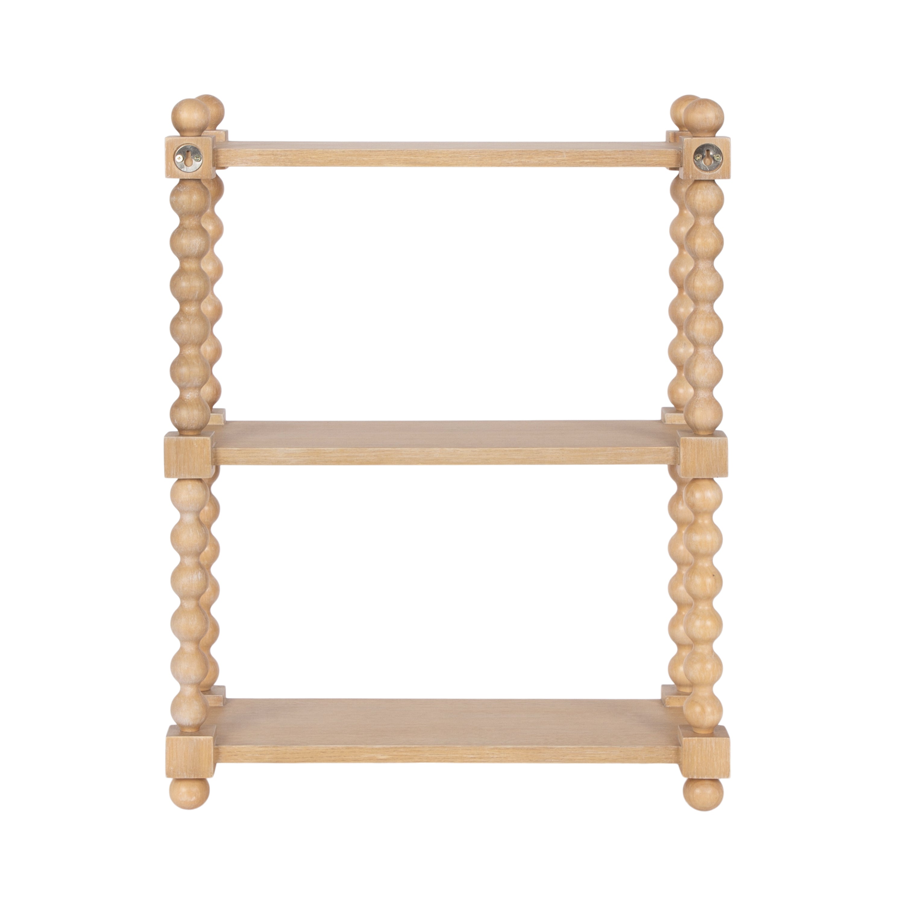 Accent Shelf Natural Beige 19x7x24 4