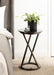 Side Table Pewter 15x15x23 8