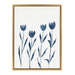 Framed Canvas Sylvie Dark Gold 18x24 1
