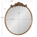 Round Mirror Gold 24" Diameter 5