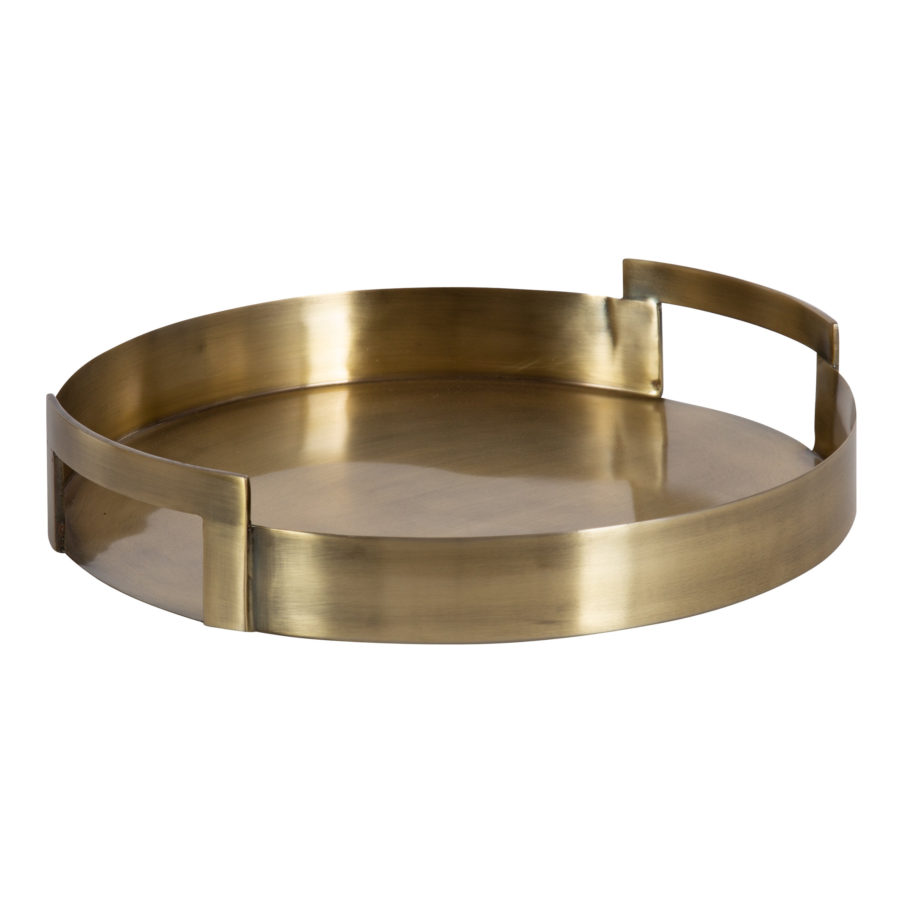 Single Tray Gold 15" Diameter 1