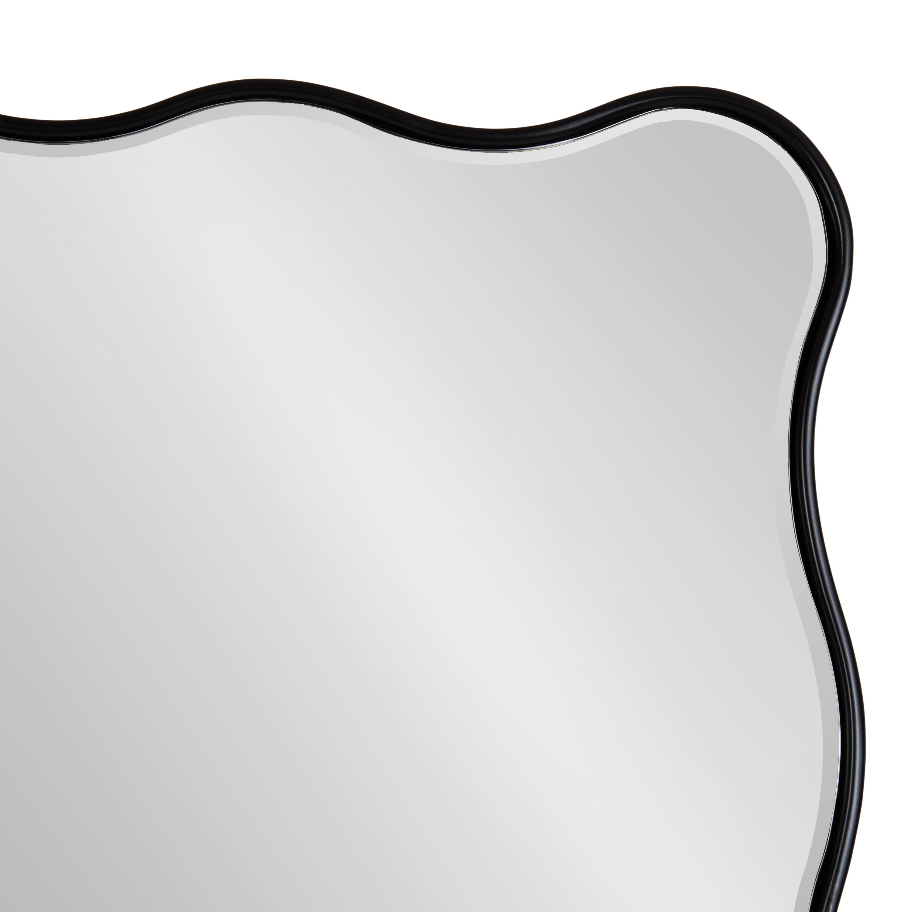 Viona Rectangle Scalloped Mirror