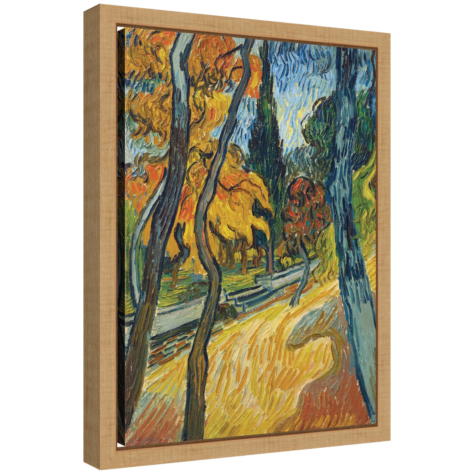 Framed Canvas 10x13 Sylvie Natural 1