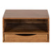 Floating Side Table Rustic Brown 12.5x10x7 3