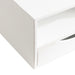 Floating Side Table White 12.5x10x7 3