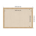 Pinboard 39x27 Eva Ombre Gold Narrow 2