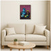 Framed Canvas 18x24 Sylvie Walnut 6