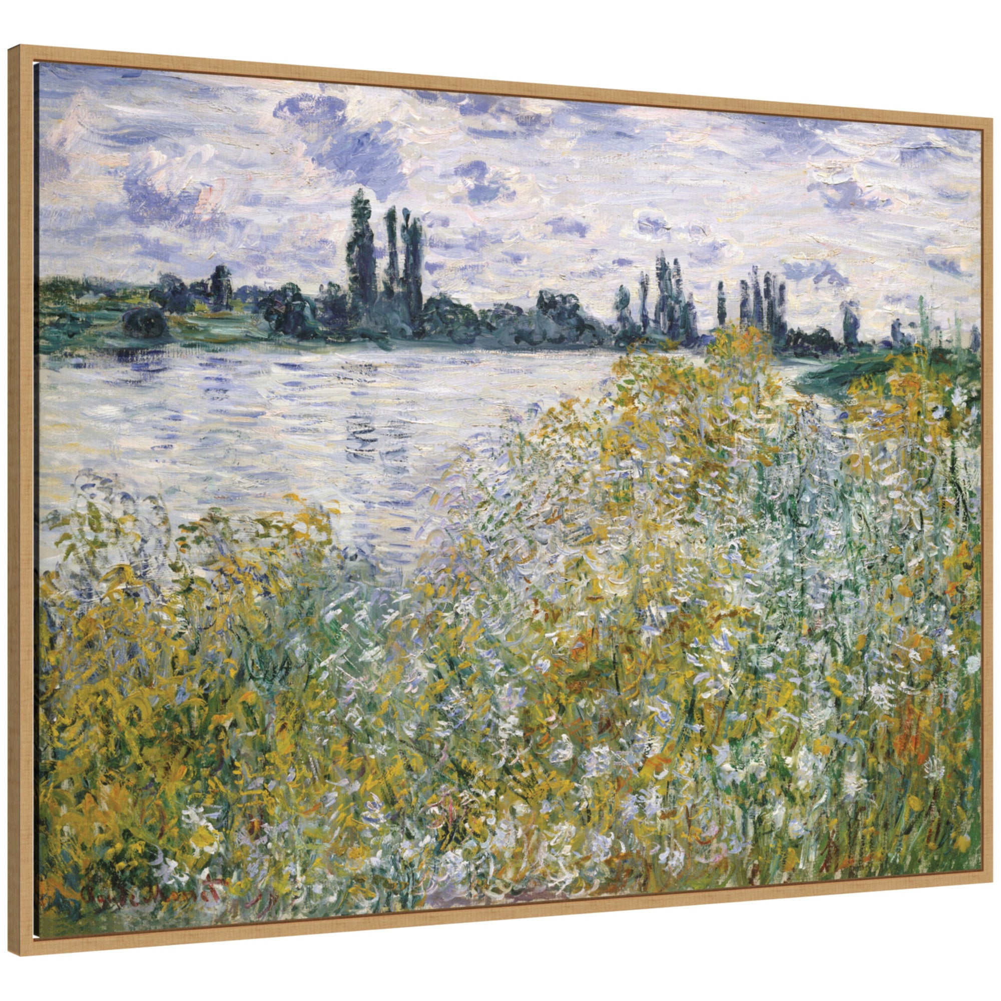 Framed Canvas 42x32 Sylvie Natural 1
