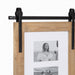 Wall Frame Rustic Brown 10x20 matted to 4op 3