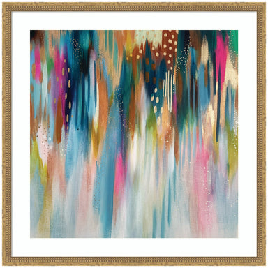 Framed Art 34x34 Castellan Gold 1