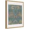 Sylvie Poster William Morris Peacock and Dragon 1878 Framed Canvas by The Art Institute of Chicago