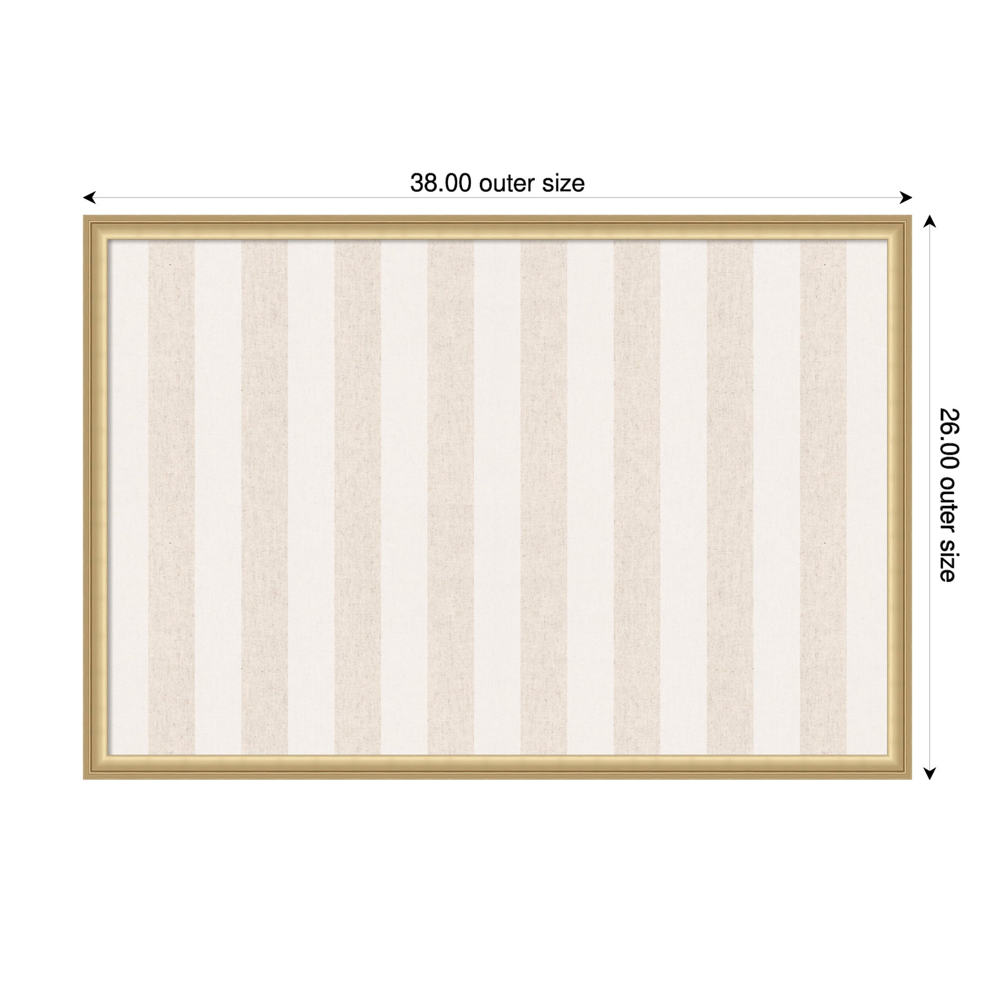 Magnetic Canvas 38x26 Florence Gold 2