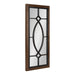 Decorative Mirror Walnut Brown 13x30 1