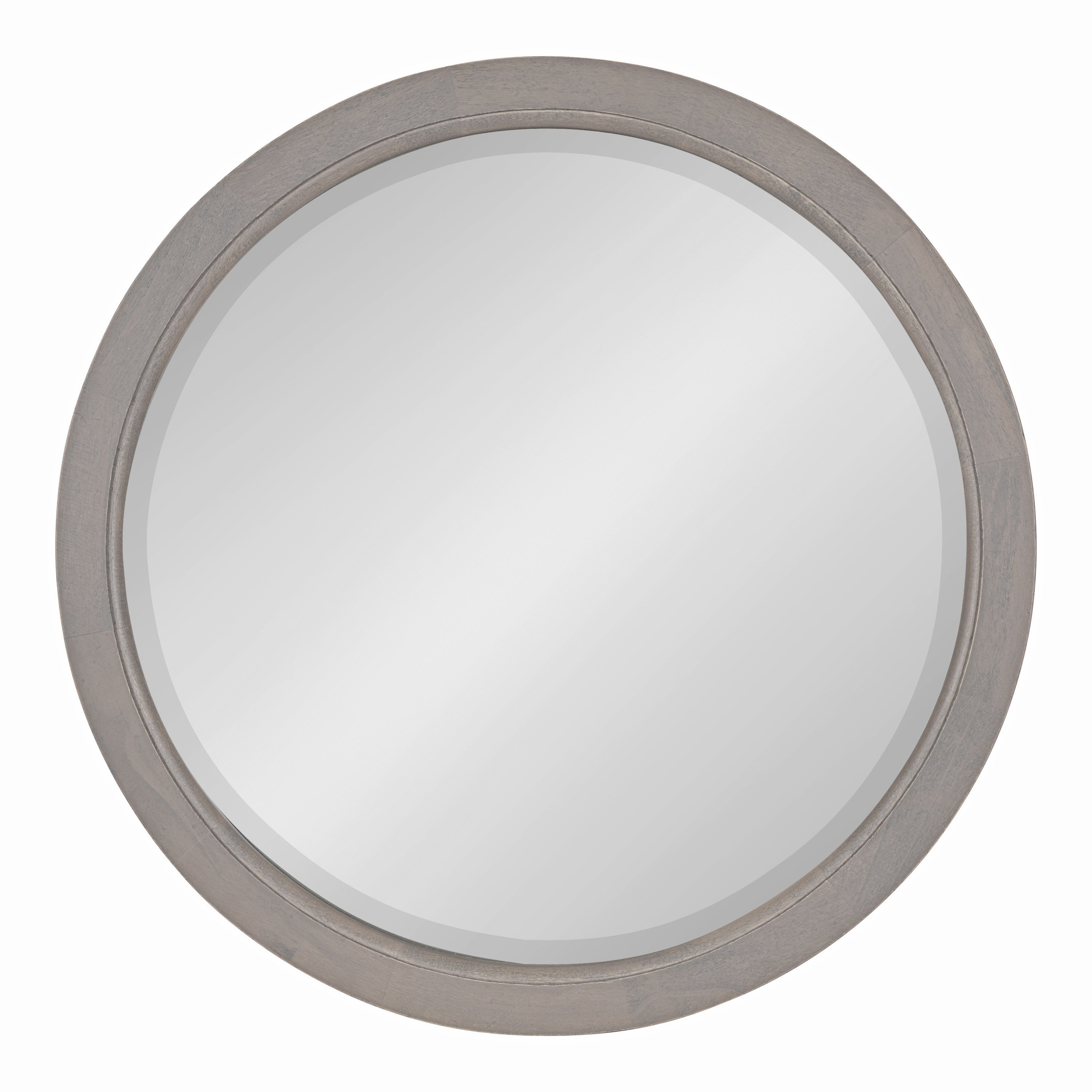 Round Mirror Gray 18" Diameter 2