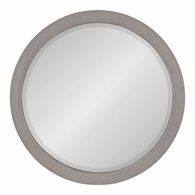 Round Mirror Gray 18" Diameter 2