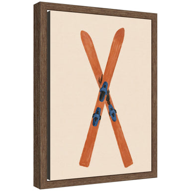 Framed Canvas Sylvie Walnut 10x13 1