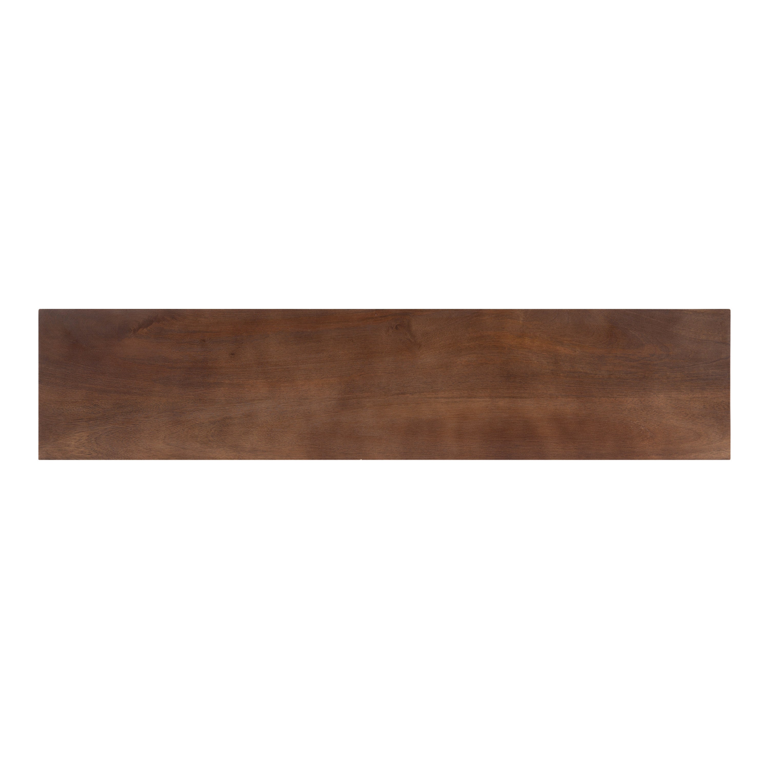 Accent Shelf Brown Black 36x12x8 6