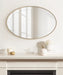 Oval Gold 24x36 8