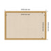 Pinboard 38x26 Lila Gold 2